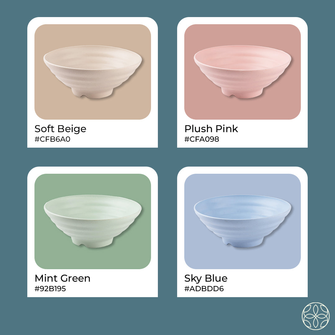 Irida Naturals Wheat Straw Ramen Bowls