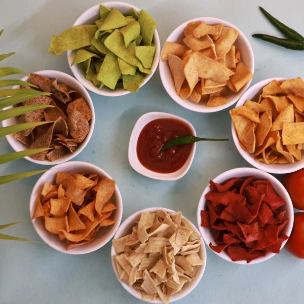 Healthy Master Light and Crispy Chips Combo (Pack of 7) (Each 100gm)