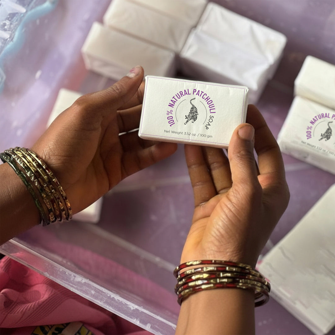Kheoni 100% Natural Patchouli Soap