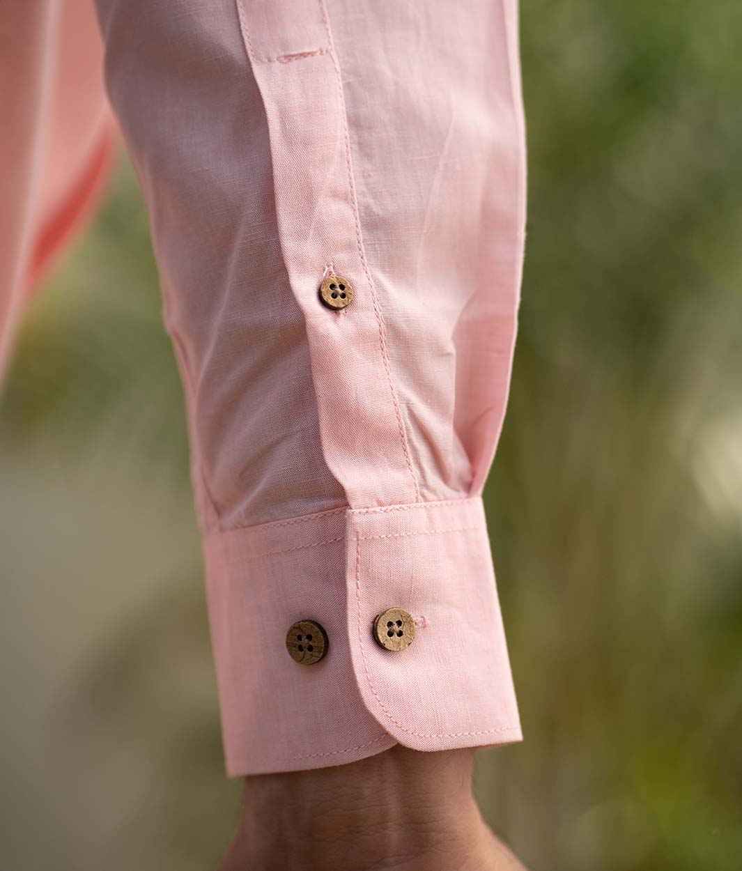 Earthy Route Charm Pink · Full Sleeve Shirt