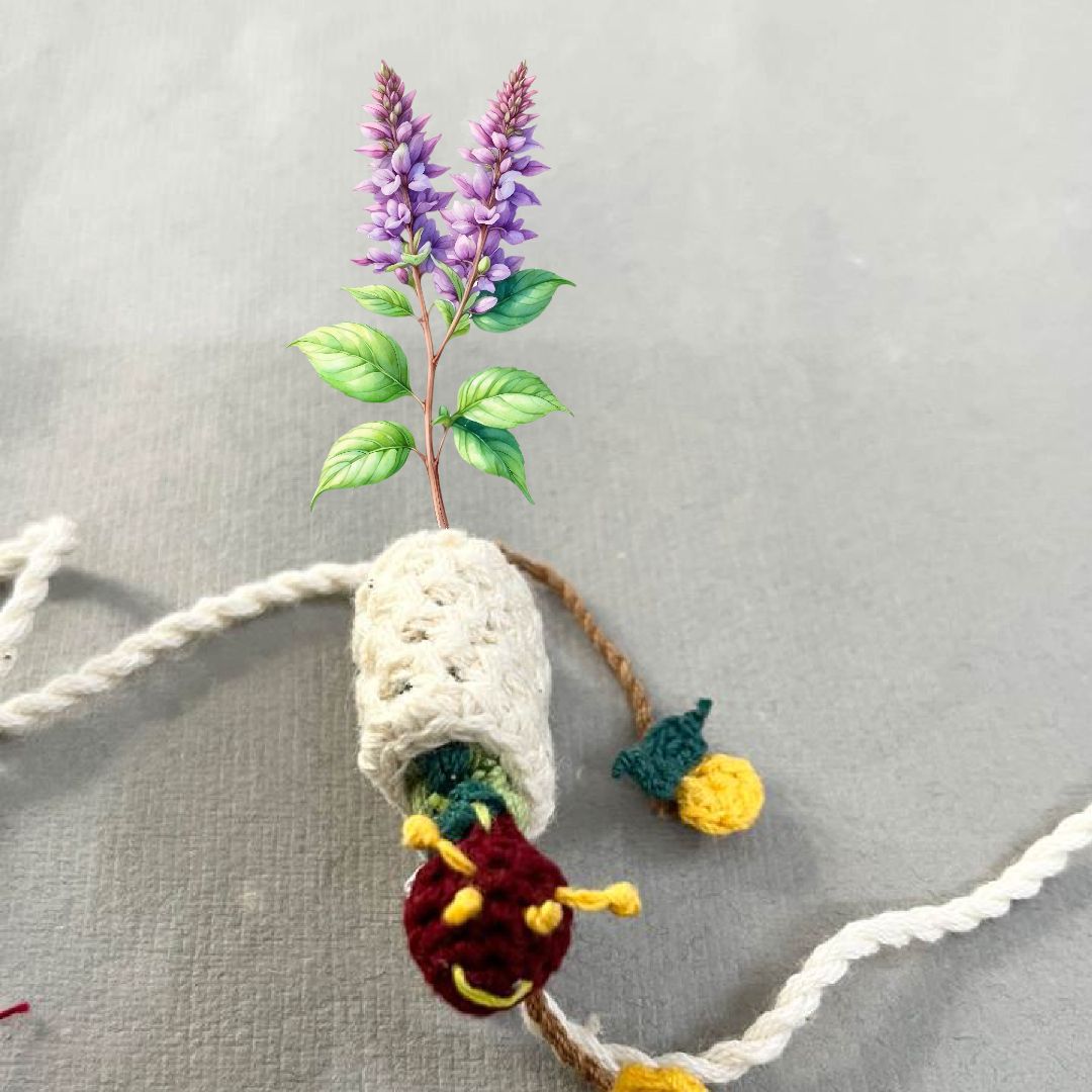 Caterpillar - PLANTABLE I ECO FRIENDLY RAKHI EMBEDDED WITH SEEDS