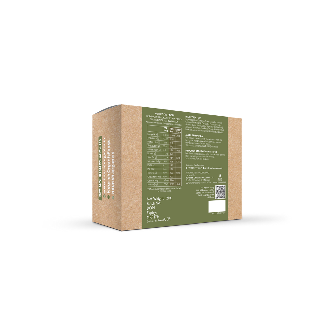 NOURISH ORGANICS Almond Buckwheat Cookies