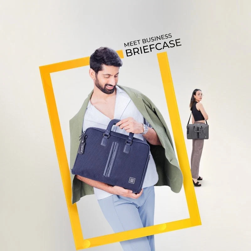 Eume Briefcase Messenger Bag