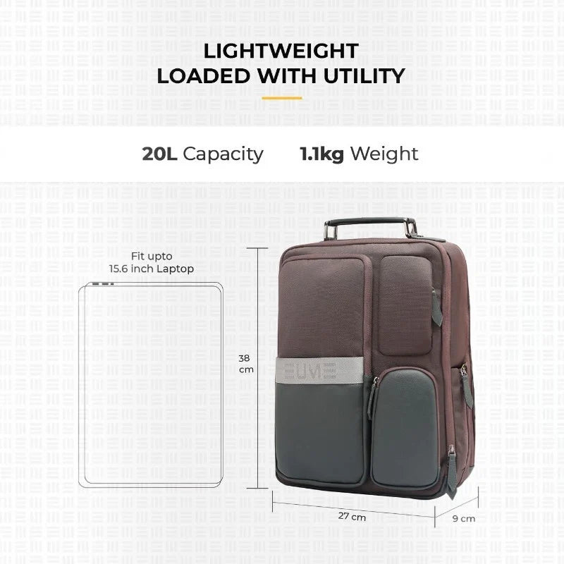 Eume Eclipse 20L Laptop Backpack