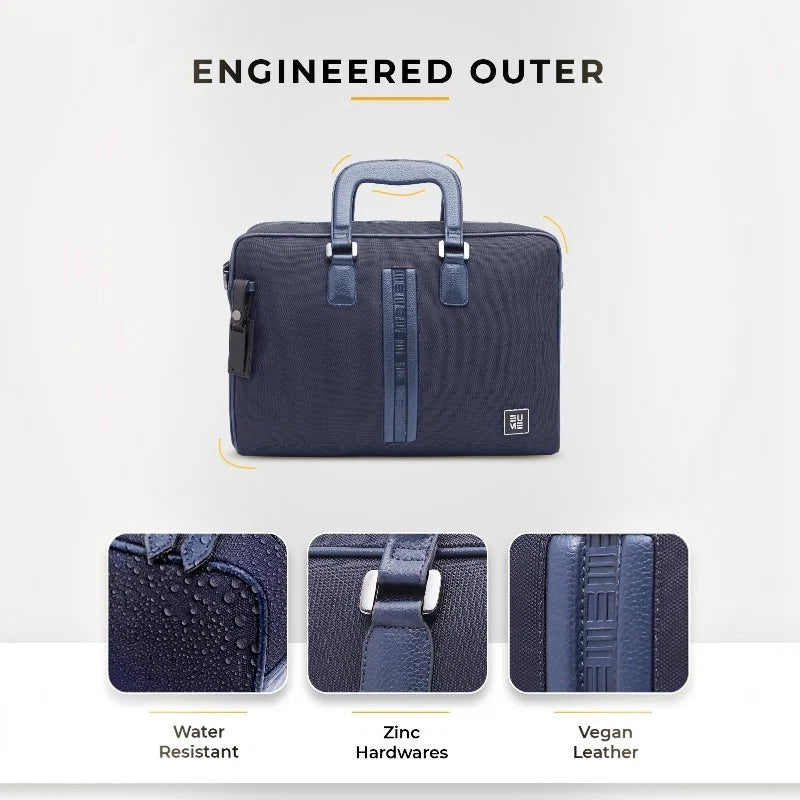 Eume Briefcase Messenger Bag