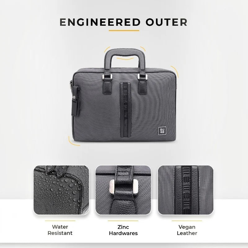Eume Briefcase Messenger Bag