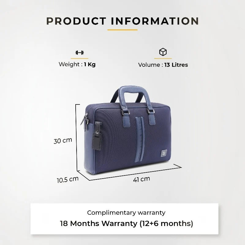 Eume Briefcase Messenger Bag