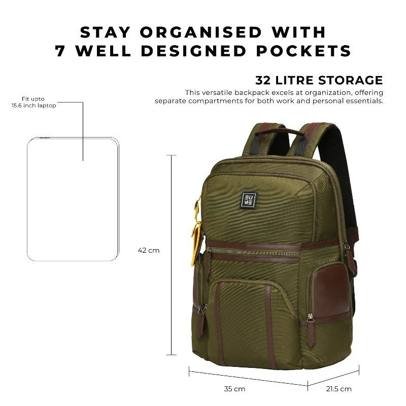 Eume Asher 32L Laptop Backpack
