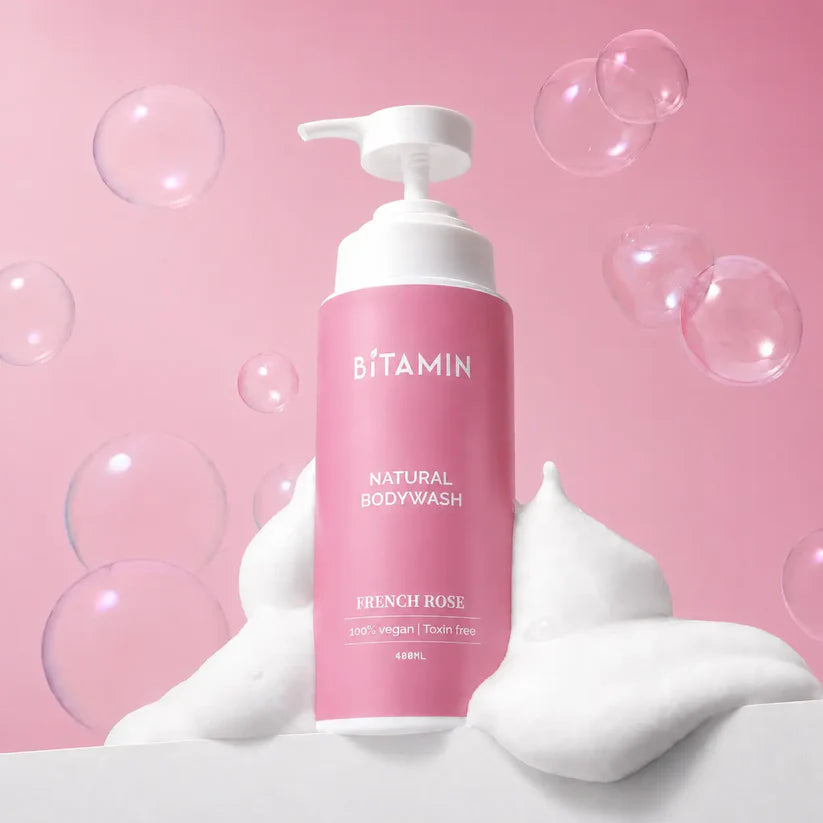 Bitamin French Rose Body Wash 400ml