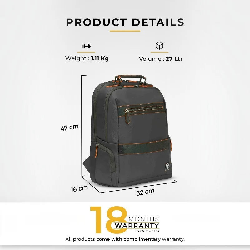 Eume Alpha 27L Laptop Backpack
