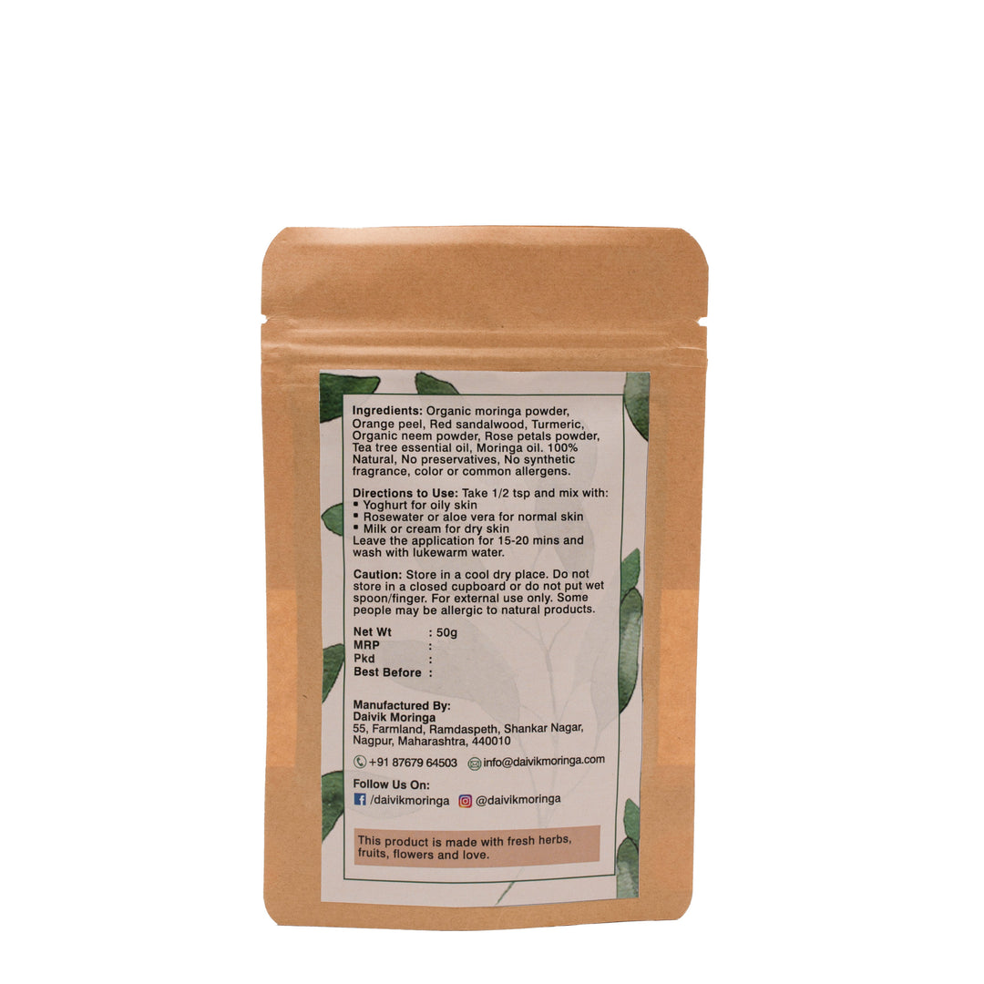 Daivik Moringa Moringa Skin Elixir | Herbal Face Pack
