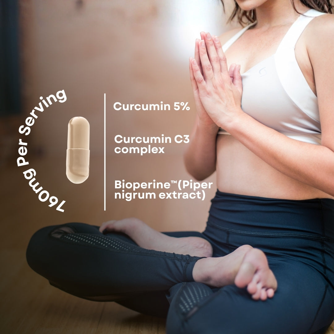 Curcumin with C3 Complex & Bioperine 60 Veg Capsules | Joint & Immunity