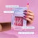 Gush Beauty Pistachio Glaze | Medium Square, Press On Nails