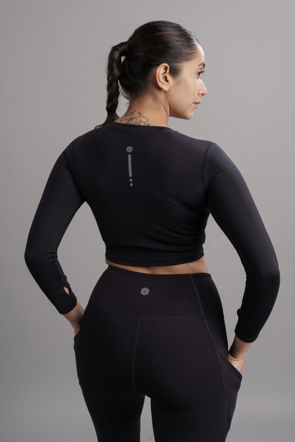 Carbon Tree Cropped Active Tee