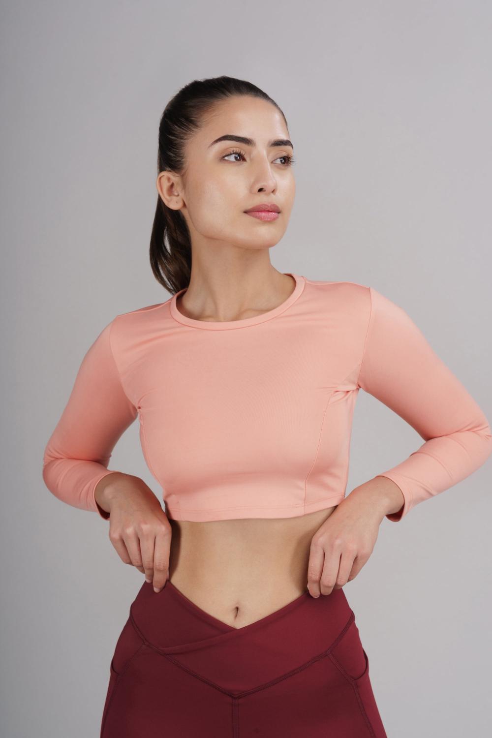 Carbon Tree Cropped Active Tee