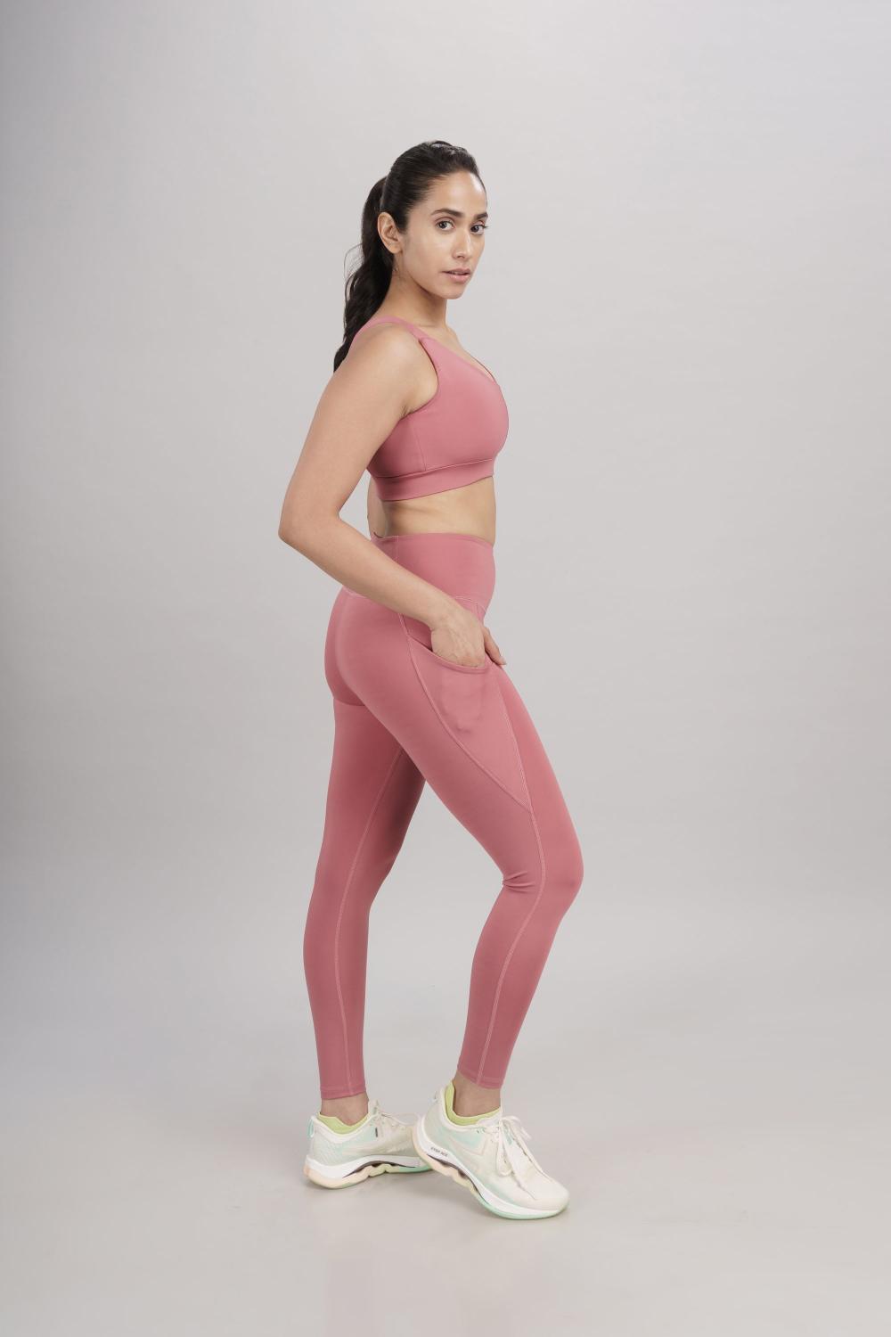 Carbon Tree U Neck Active Bra