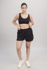 Carbon Tree U Neck Active Bra