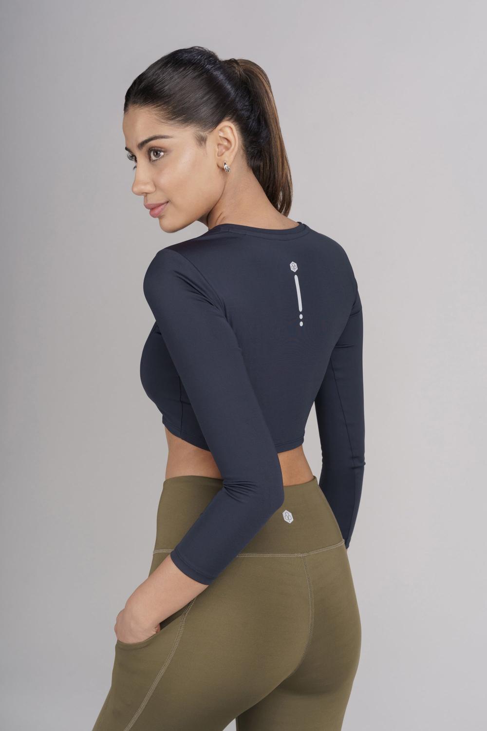 Carbon Tree Cropped Active Tee