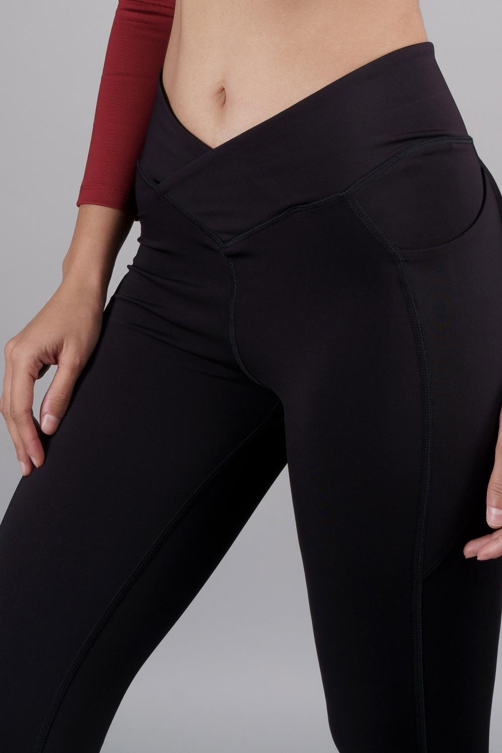 Carbon Tree Crossband Legging