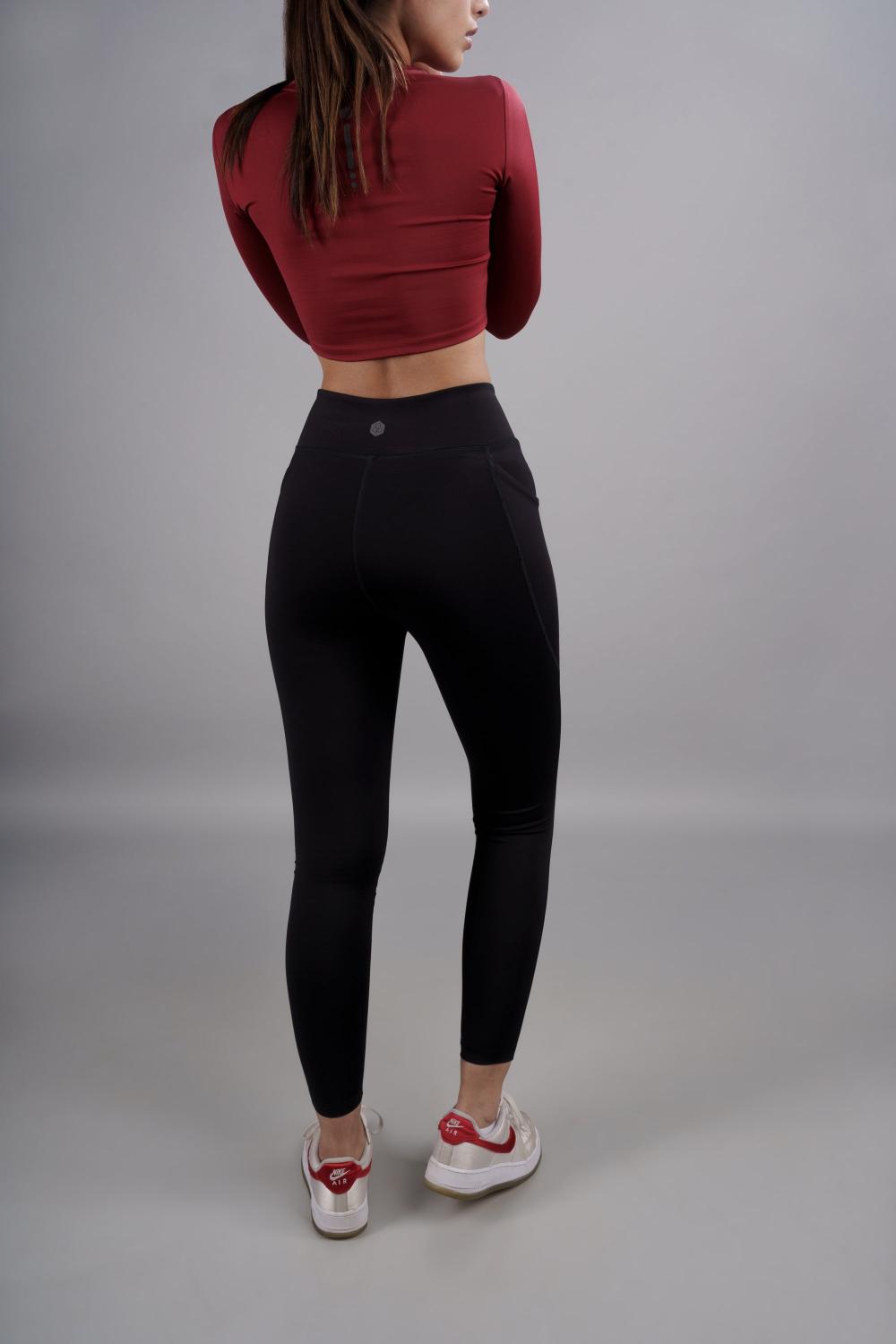 Carbon Tree Crossband Legging