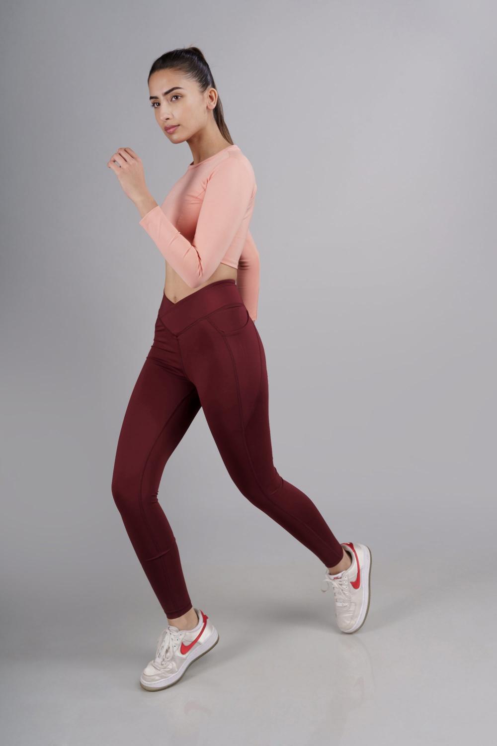 Carbon Tree Crossband Legging