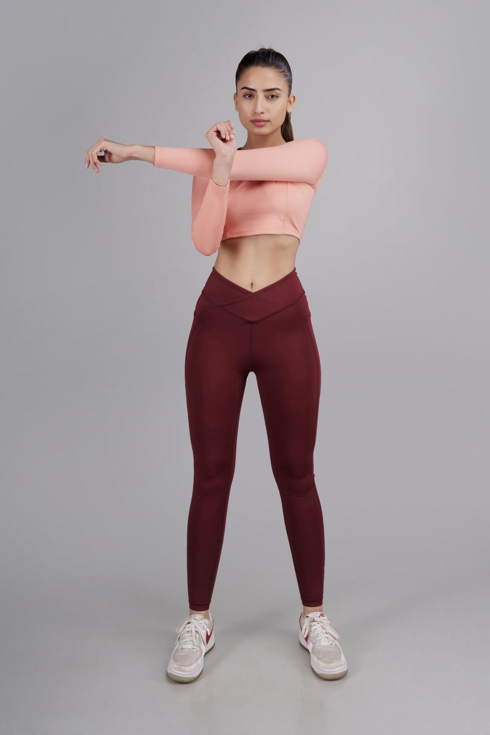 Carbon Tree Crossband Legging