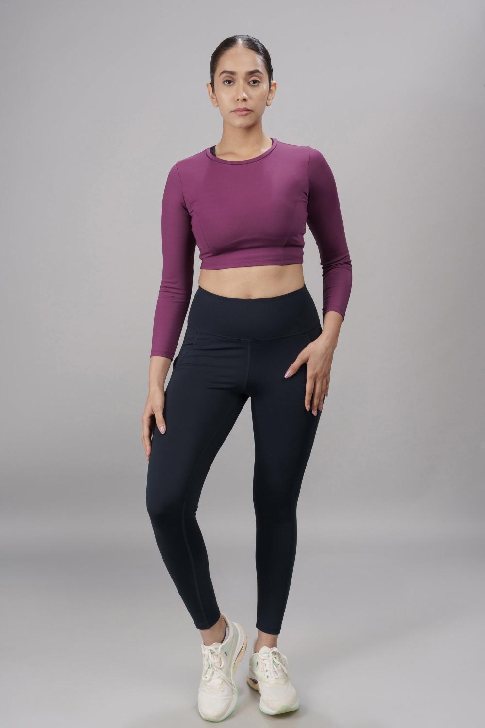 Carbon Tree Cropped Active Tee