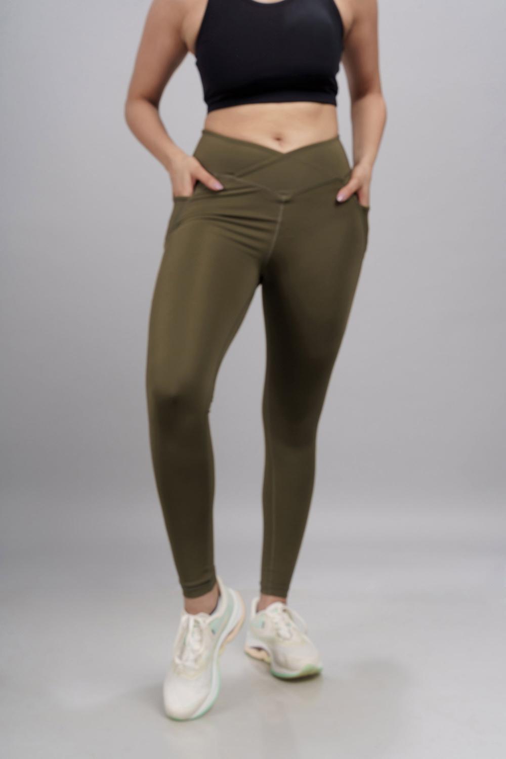 Carbon Tree Crossband Legging