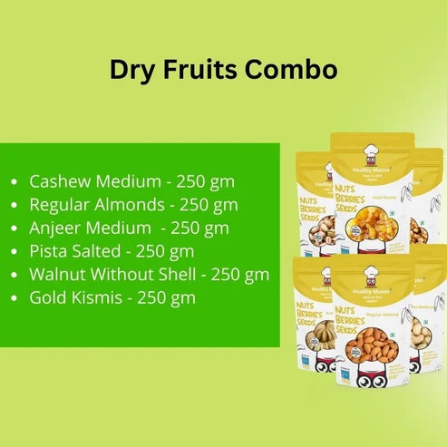 Healthy Master Dry Fruits Combo Pack