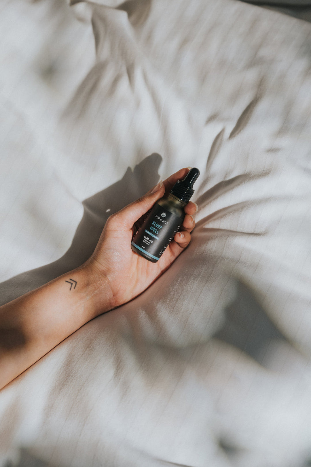 India Hemp Organics SLEEP WELL with 12% Cannabis Leaf Extract + Lavender, Peppermint and Valerian Root