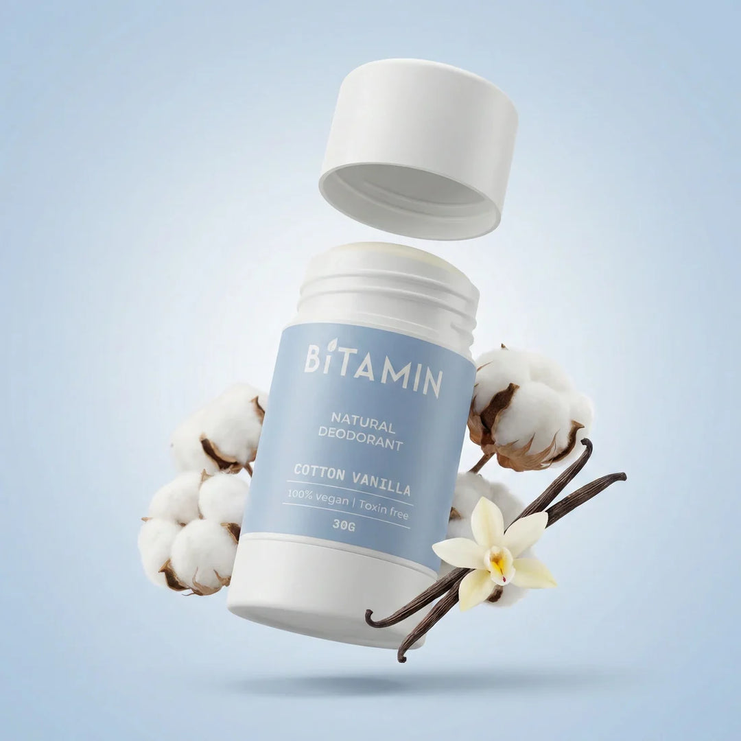 Bitamin Cotton Vanilla Natural Deodorant
