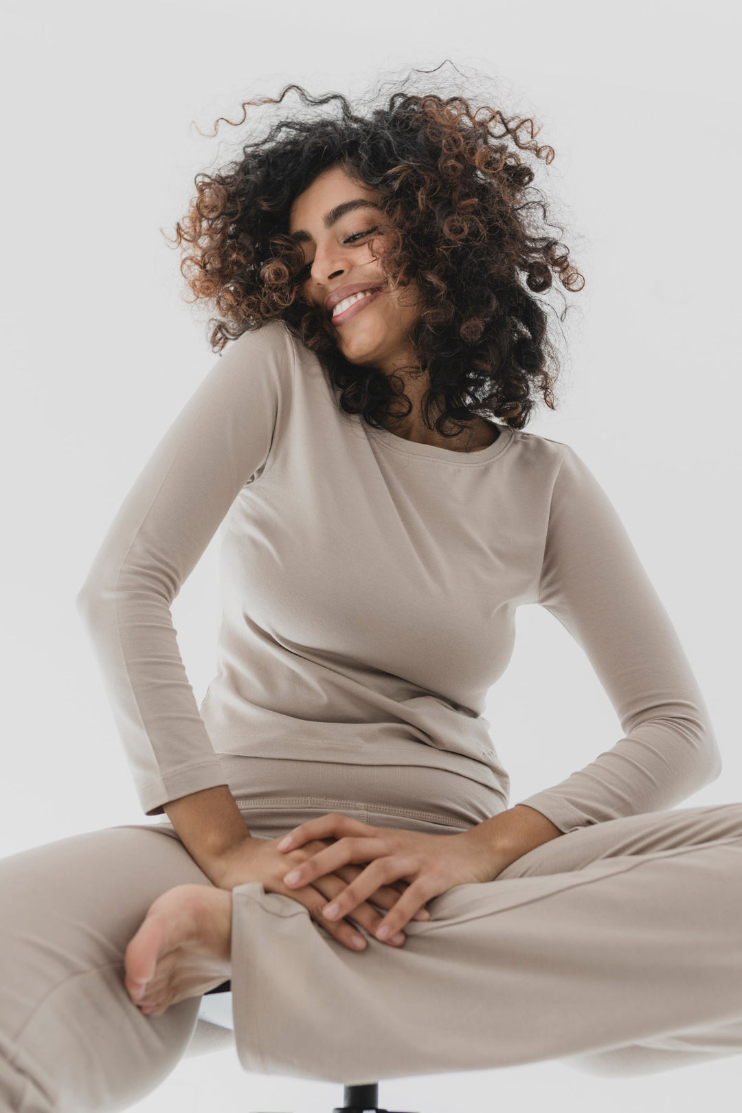 Dysha Organic Cotton Stretch Yoga T-shirt