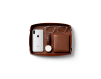 Valet Vegan Leather Tray( Black,Tan)