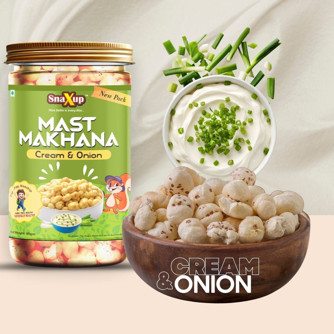Mast Makhana Cream & Onion 80 g