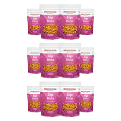 PROMUNCH Soya Sticks - Cream & Onion (Pack  of 12; 30g Each)