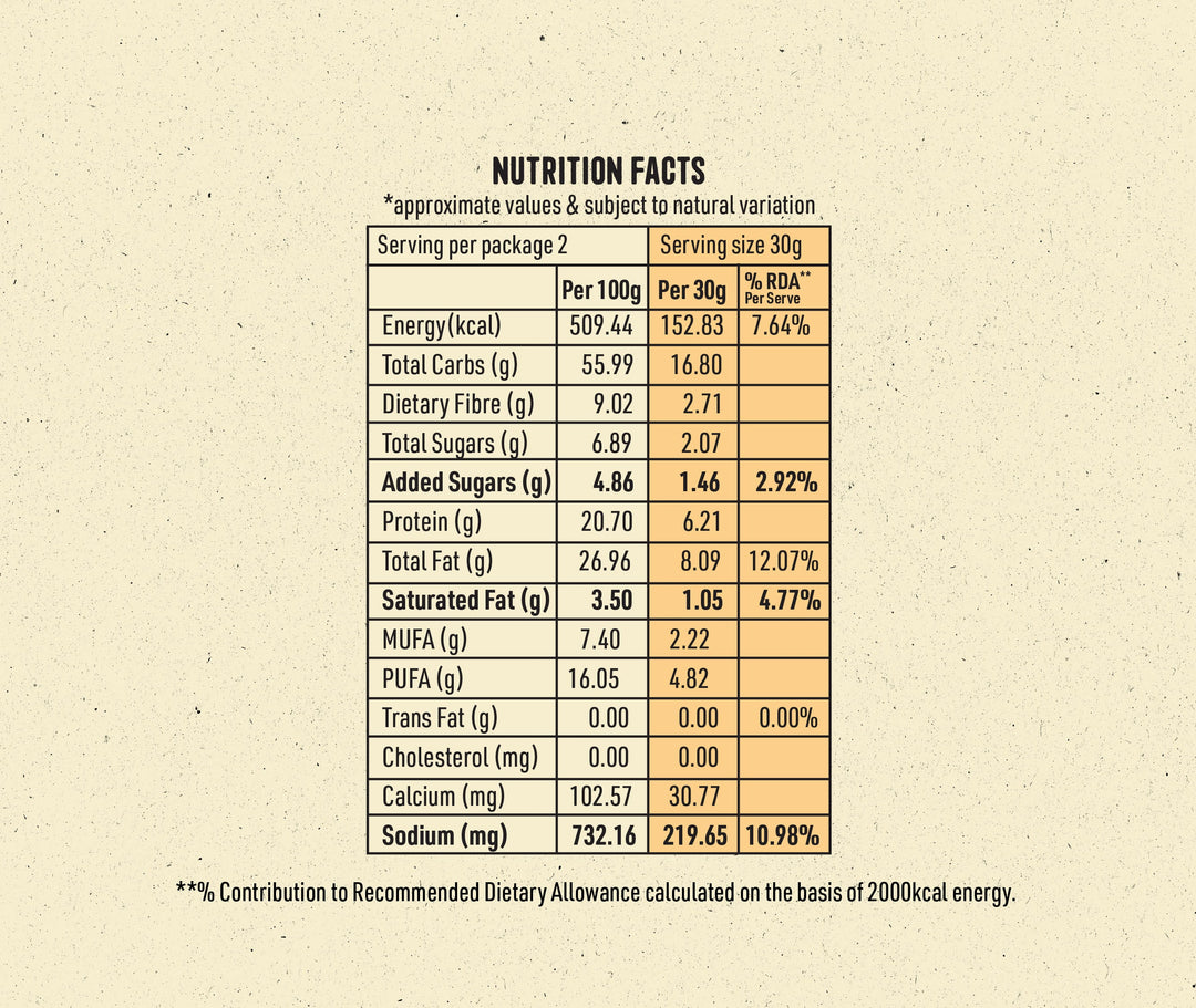 NOURISH ORGANICS Cream & Onion Popeas - Pack of 8 (60g)