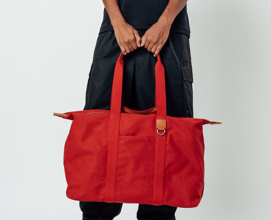Field Duffle Bag(Beige,  Clove,  Forest Green , Green , Mint , Mustard,  Navy,  Red)