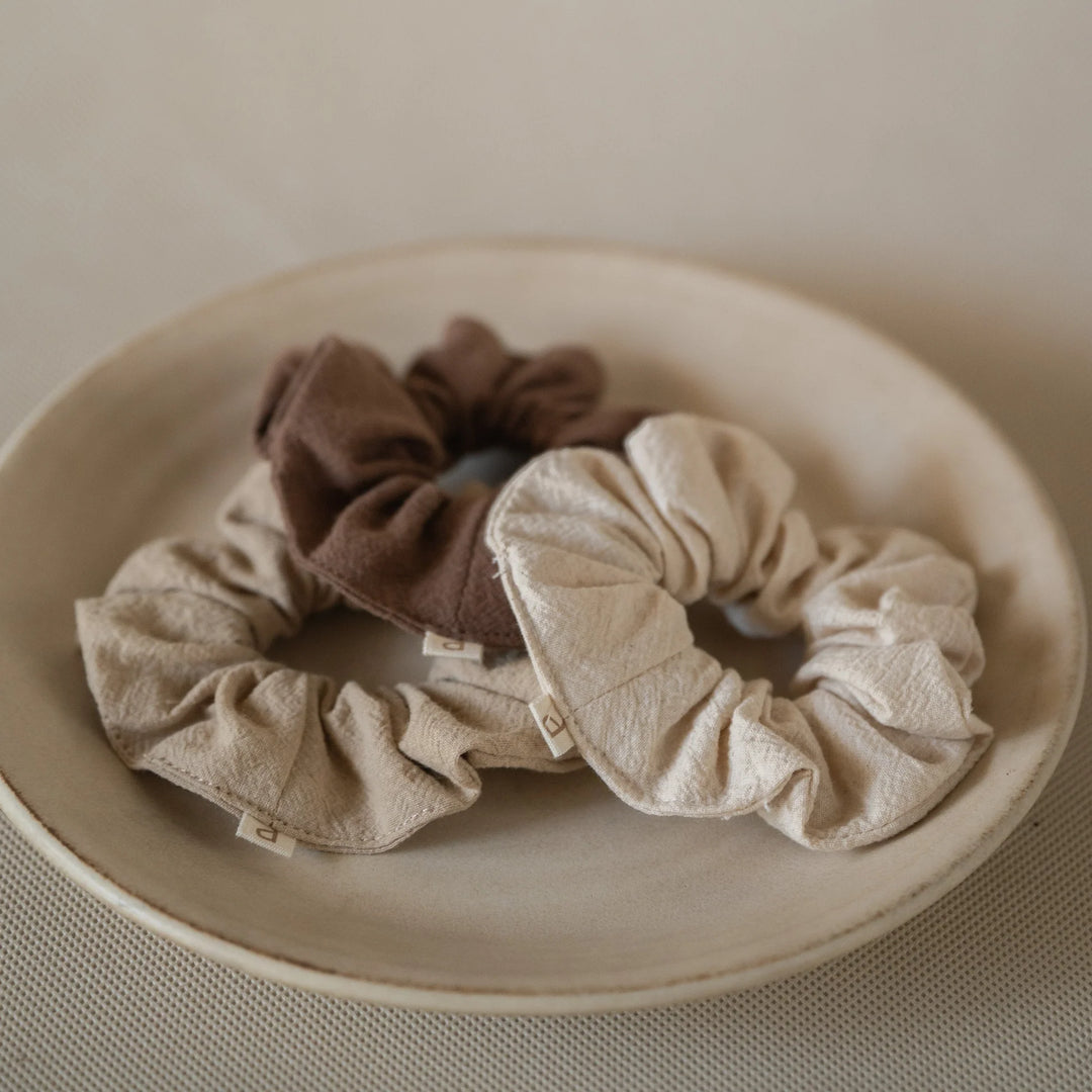 Akiiko Crinkle Assorted Scrunchies (Pack of 3)