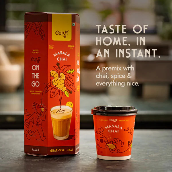 Cupji Instant Masala Chai | Kadak Gharwali Comfort in Every Sip