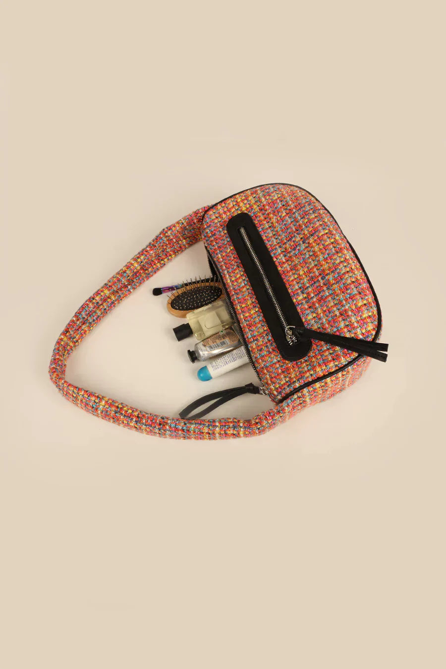 The House Of Ganges Cushy Handloom Shoulder Bag