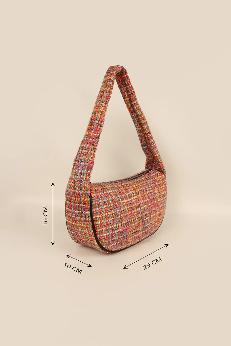 The House Of Ganges Cushy Handloom Shoulder Bag