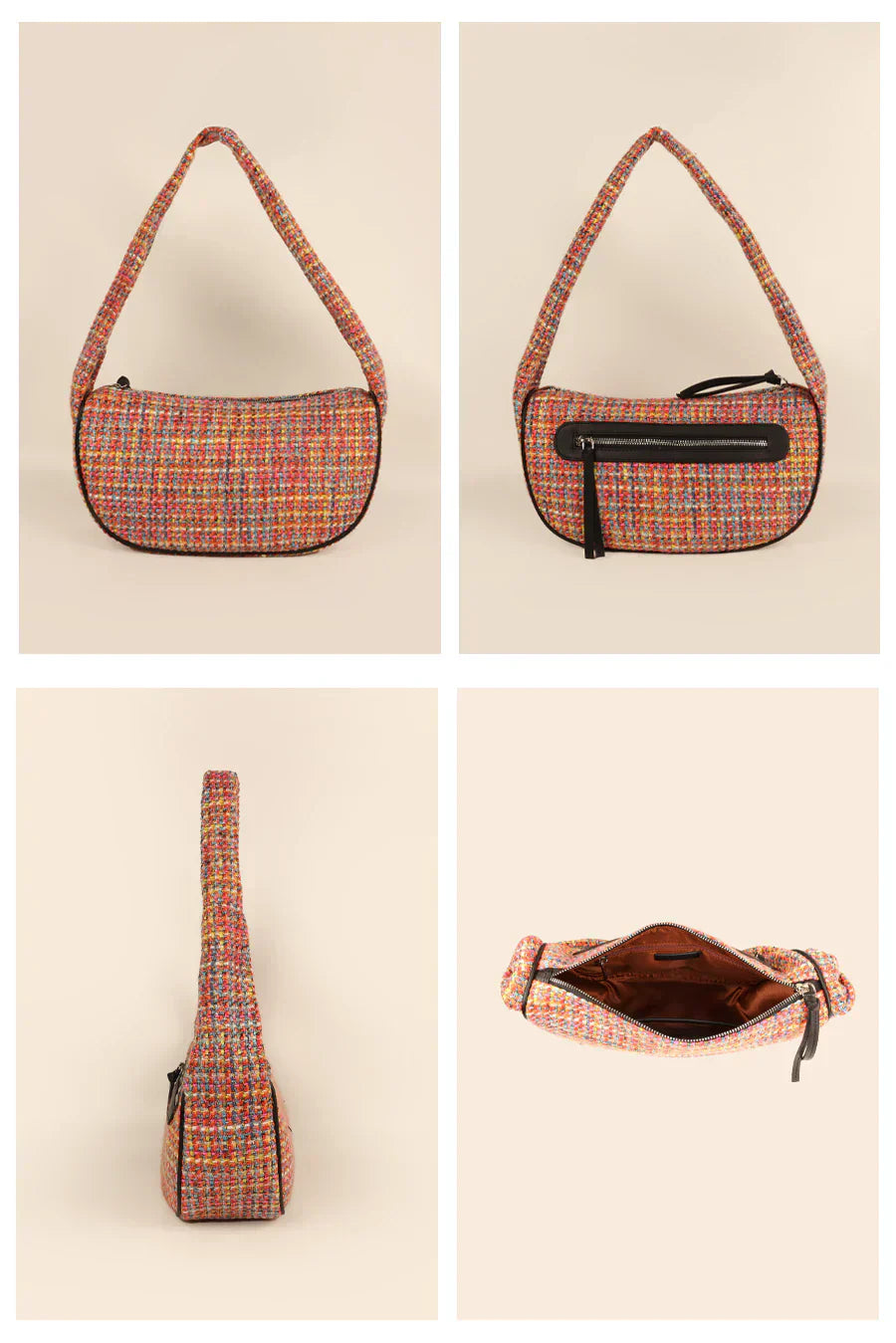 The House Of Ganges Cushy Handloom Shoulder Bag