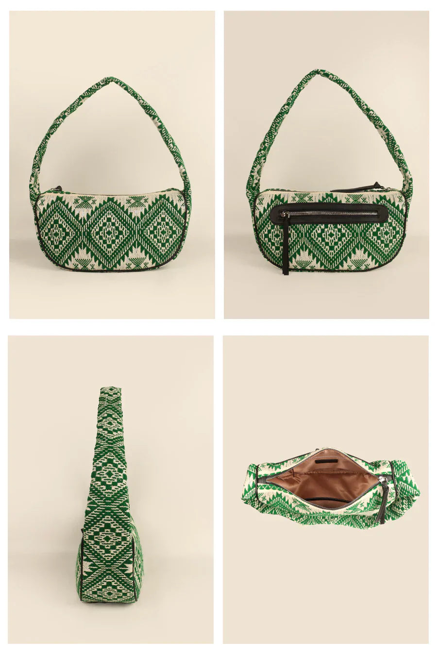 The House Of Ganges Cushy Handloom Shoulder Bag