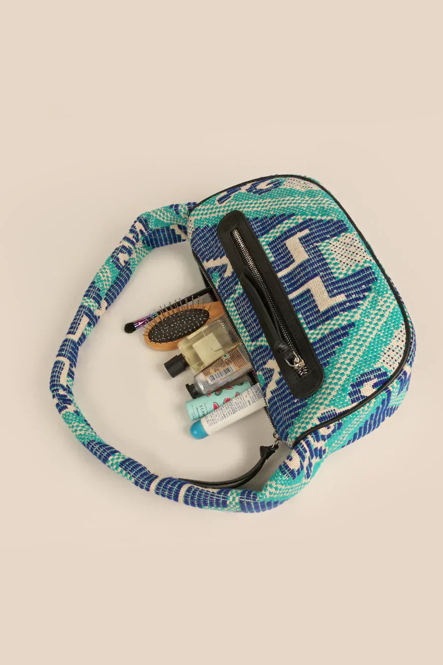 The House Of Ganges Cushy Handloom Shoulder Bag