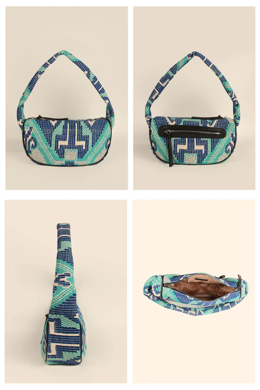 The House Of Ganges Cushy Handloom Shoulder Bag