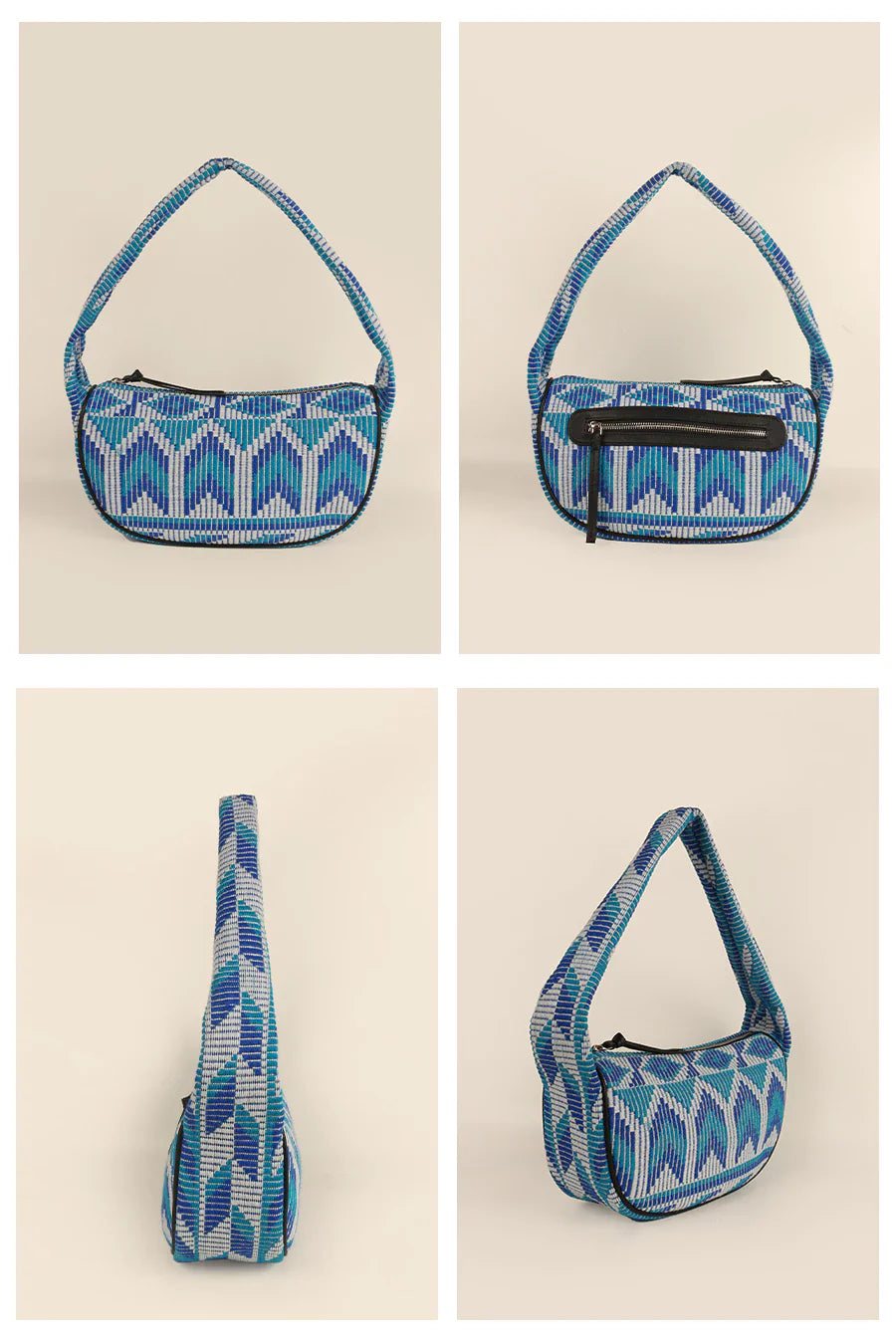 The House Of Ganges Cushy Handloom Shoulder Bag