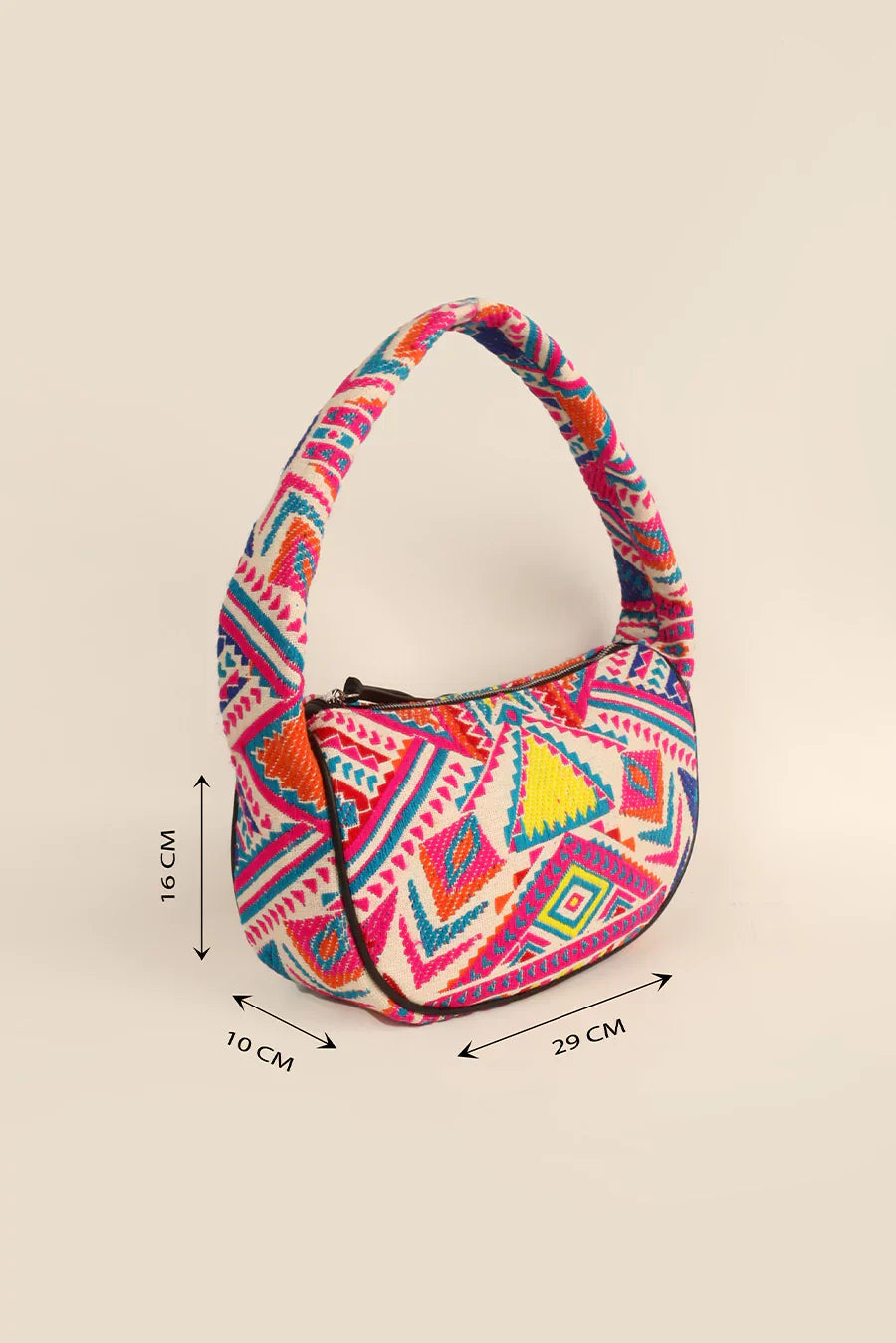 The House Of Ganges Cushy Handloom Shoulder Bag