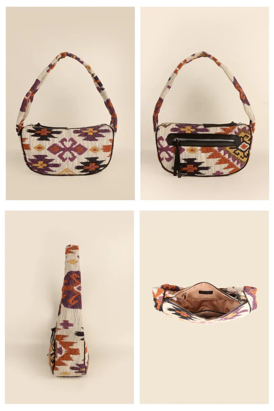 The House Of Ganges Cushy Handloom Shoulder Bag