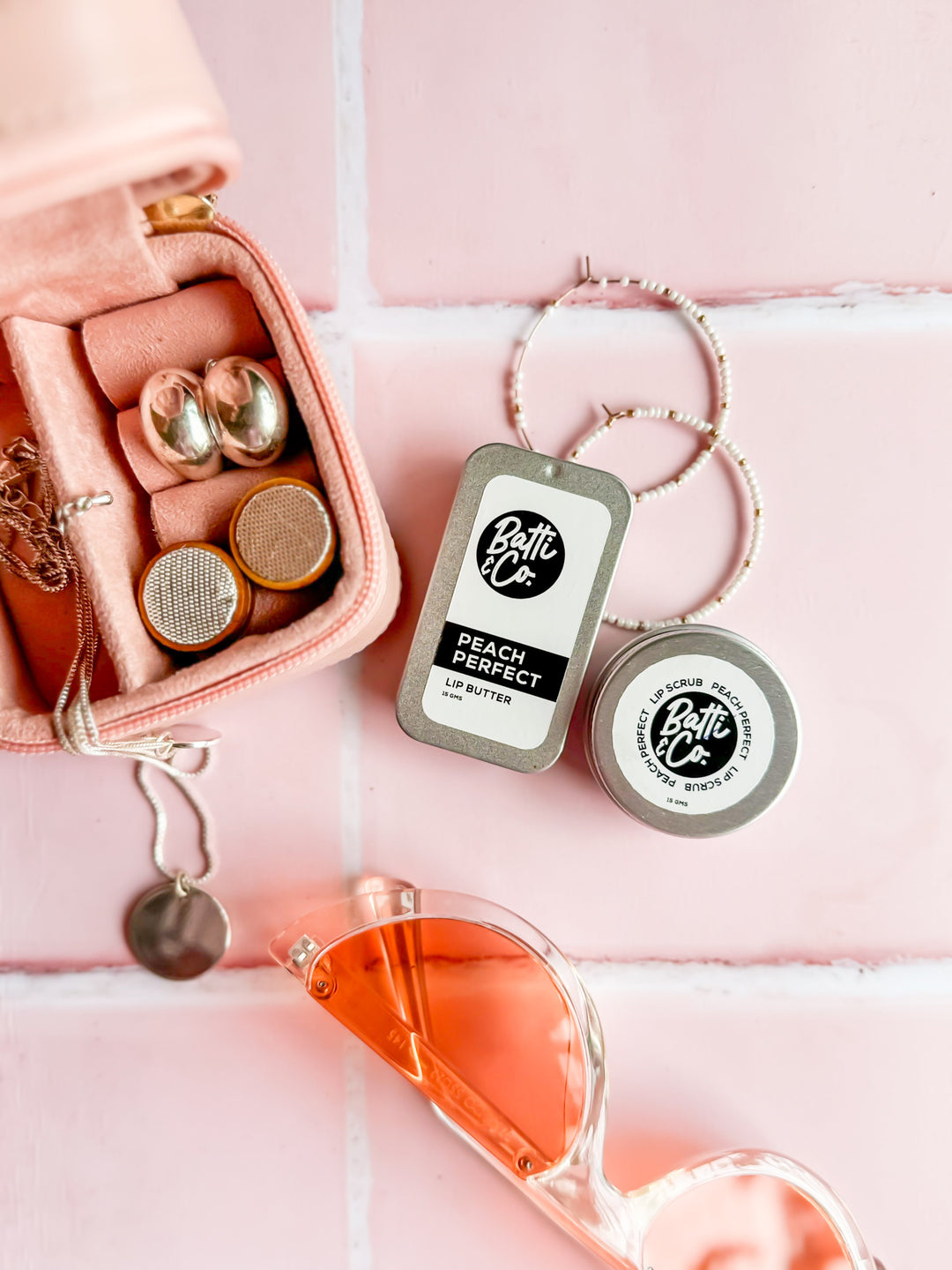 Batti & Co. Peach Perfect- Lip Care Duo 15g each