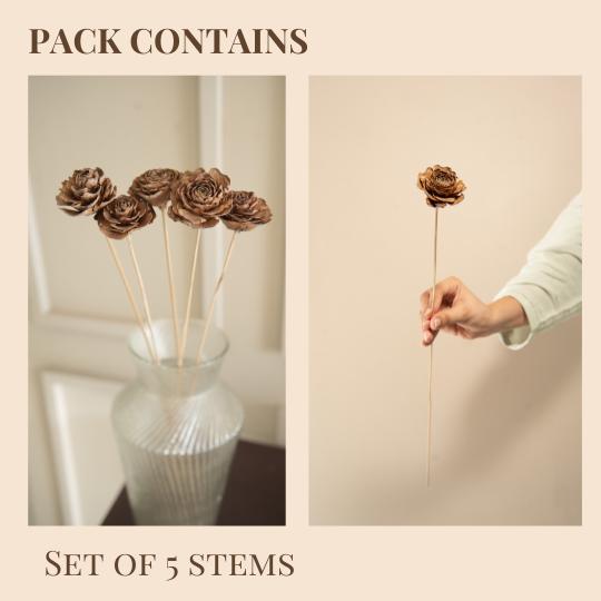 Handmade natural Cedar Roses - https://artecasa.in/